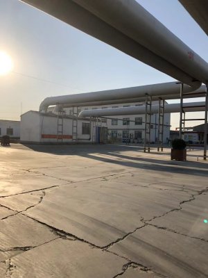 廠區(qū)裝車(chē)區(qū)域展示了裝車(chē)作業(yè)的場(chǎng)景。